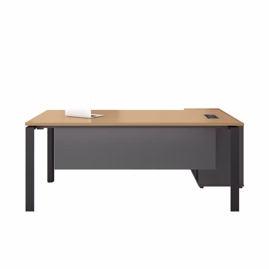 Günstiger Lecong Furniture Chair Executive CEO Melamin-Bürotisch